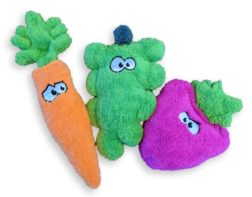 vegetable dog toys